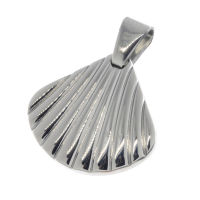 Stainless steel pendant - shell