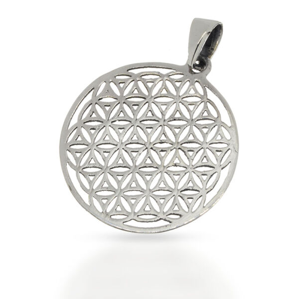 Flower of Life Pendant “Radiana” in 925 Sterling Silver