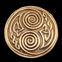 Keltisches Medaillon aus Bronze