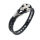 Lederarmband mit Edelstahlverschluss