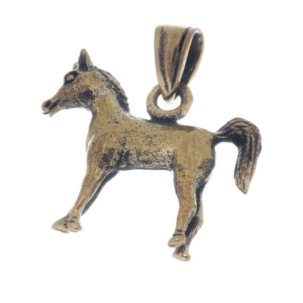 Bronzeanhänger    Pferd