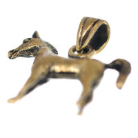 Bronzeanhänger    Pferd