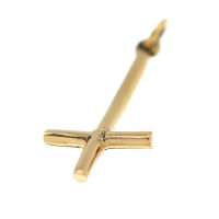 Bronzeanhänger- Kreuz