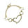 Edelstahlarmband Bettelarmband Herzen
