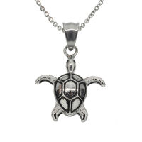 Stainless steel pendant - turtle