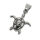 Stainless steel pendant - turtle