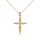Bronzeanhänger Kreuz