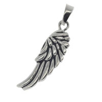 Stainless steel pendant - angel wings "Ximor