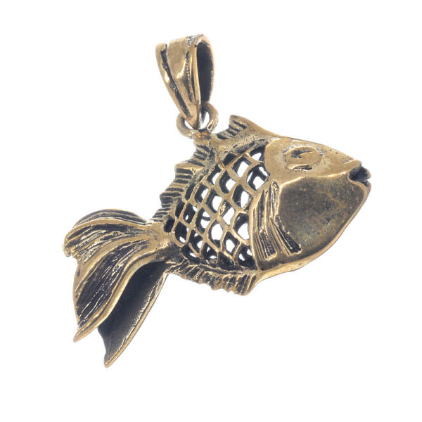 Bronzeanhänger - Fisch
