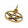 Bronzeanhänger - Pentagramm "Alpfuß"