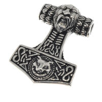 Edelstahlanhänger – Thors Hammer mit...