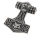 Stainless Steel Pendant "Thors Hammer"
