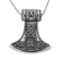 Stainless Steel Pendant "Mammen Axe"