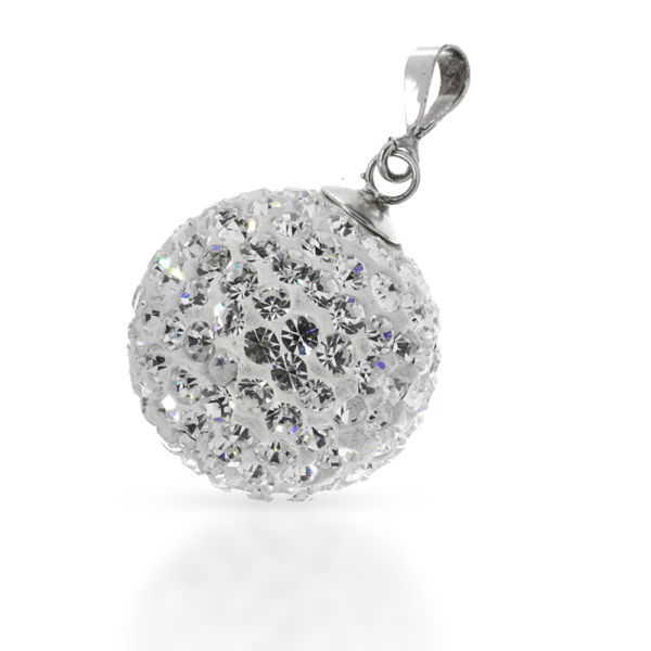 Anhänger - Glitterball 20mm "Chloe"