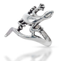 925 Sterling silver ring - Gecko