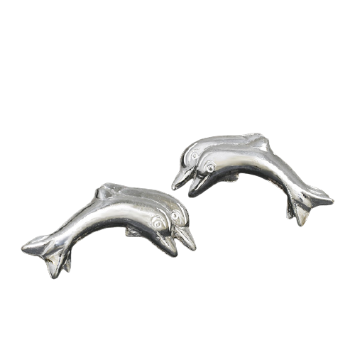 Ohrstecker 925er Sterling Silber-  Delfine "Philipp"
