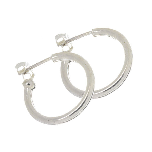 925er Sterling Silber Steckcreolen