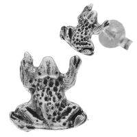 Silberohrstecker - Frosch