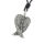 Pewter pendant - angel wings