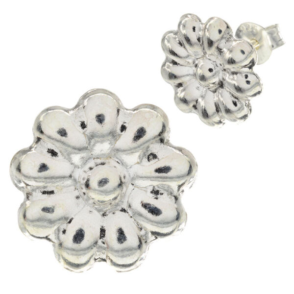 Ohrstecker 925er Sterling Silber - Blüte