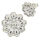 Ohrstecker 925er Sterling Silber - Blüte