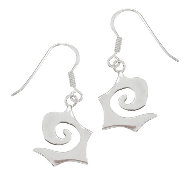 Ohrhänger 925er Sterling Silber- Spiralen