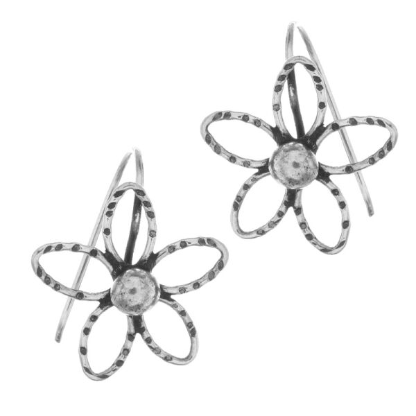 Ohrhänger 925er Sterling Silber- Blumen
