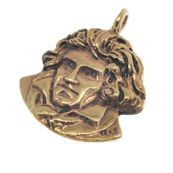 Bronzeanhänger  Beethoven