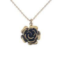 Bronzeanhänger Blume