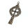 Bronzeanhänger Kelten Kreuz mit Keltischem Knoten