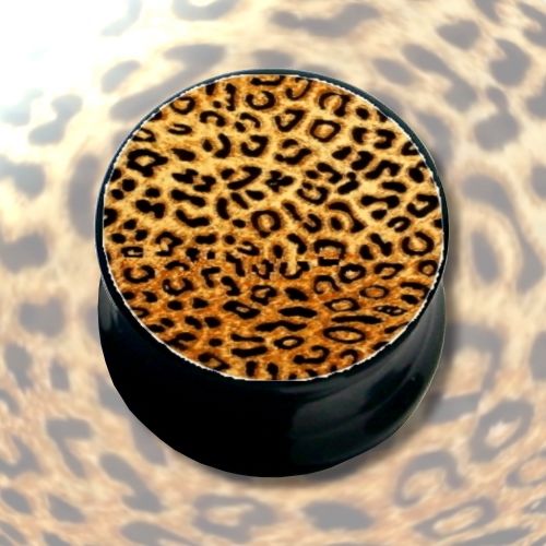 Tunnel Picture-Plug 6-16 mm Leopard