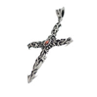 Edelstahlanhänger - Kreuz "Lamos"