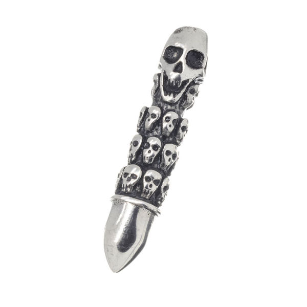 Stainless steel pendant skull with different sizes