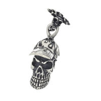 Edelstahlanhänger - Totenkopf