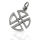 925 Sterling silver pendant - Celtic knot