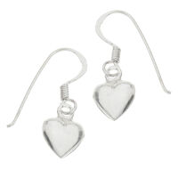 Silver Earrings - Hearts