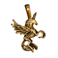 Bronzeanhänger - Pegasus - geflügeltes Pferd...