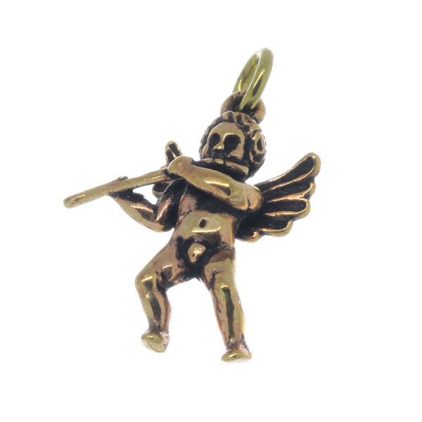Bronzeanhänger Engel