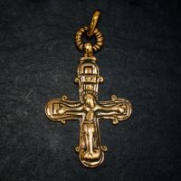 Bronzeanhänger - Kreuz "Kruzifix"