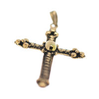 Bronzeanhänger - Kreuz