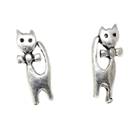 Silberohrstecker - Katzen