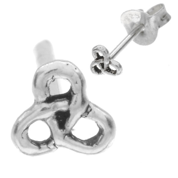 Silberohrstecker -  Triskele