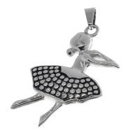 Stainless Steel Pendant Dancer/Polished