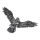 Edelstahlanhänger - Adler mit Schlange
