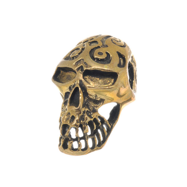 Bronzeanhänger - Totenkopf