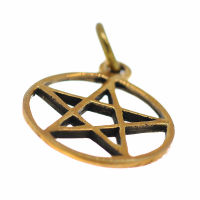 Bronzeanhänger - Pentagramm