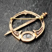 Bronze brooch - Medieval brooch