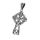Stainless steel pendant - Celtic cross made from Celtic knot