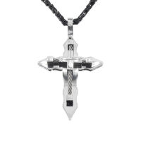 Stainless Steel Pendant – Cross with...
