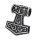 Edelstahlanhänger - Thors Hammer